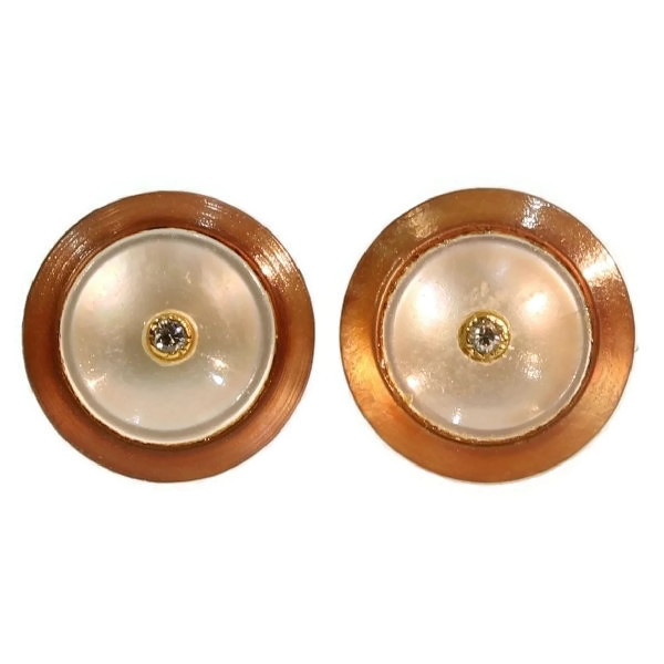 Art Deco ear studs